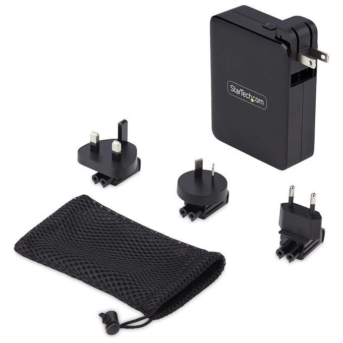 StarTech.com, Caricatore USB-C, 140W, 3x USB-C, 1x USB-A, Adattatore Alimentazione GaN PD 3.1