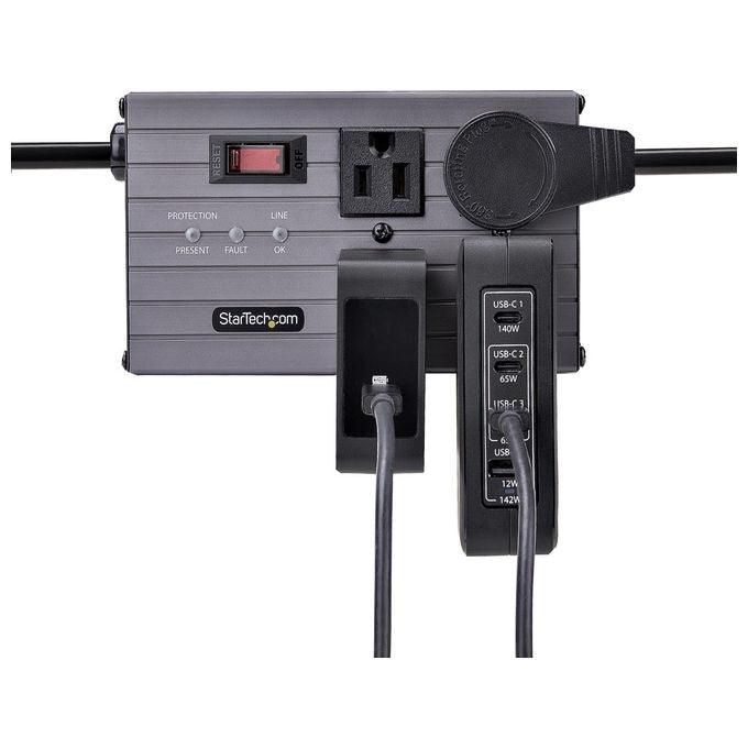 StarTech.com, Caricatore USB-C, 140W, 3x USB-C, 1x USB-A, Adattatore Alimentazione GaN PD 3.1