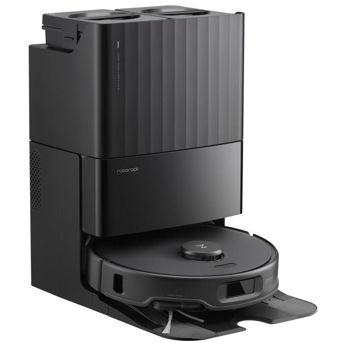 Roborock, Aspirapolvere Robot Qrevo Edge 5V1, Nero, 5200 mAh, 0.325 L