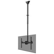 Neomounts Supporto TV a Soffitto 37-70'' Inclinabile Girevole Nero