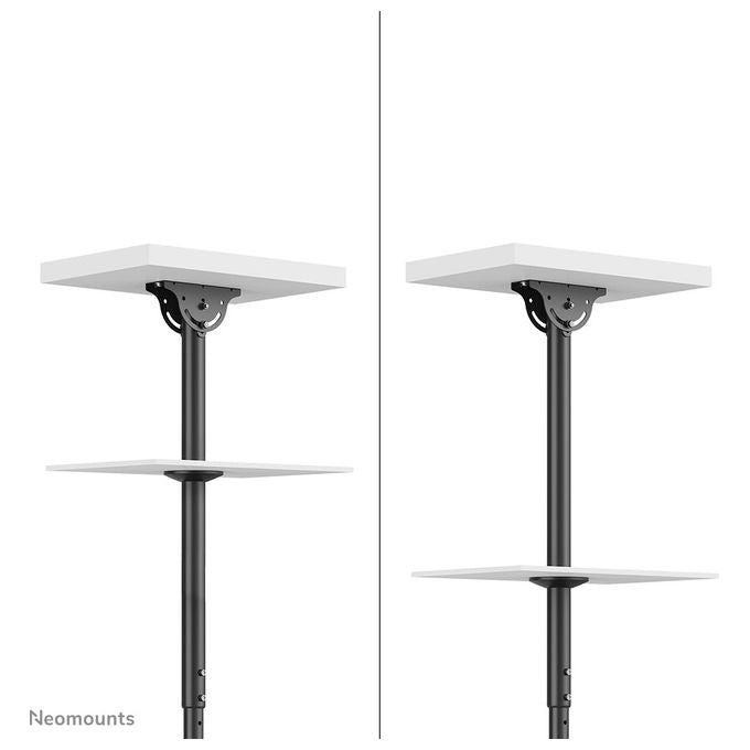 Neomounts Supporto TV a Soffitto 37-70'' Inclinabile Girevole Nero