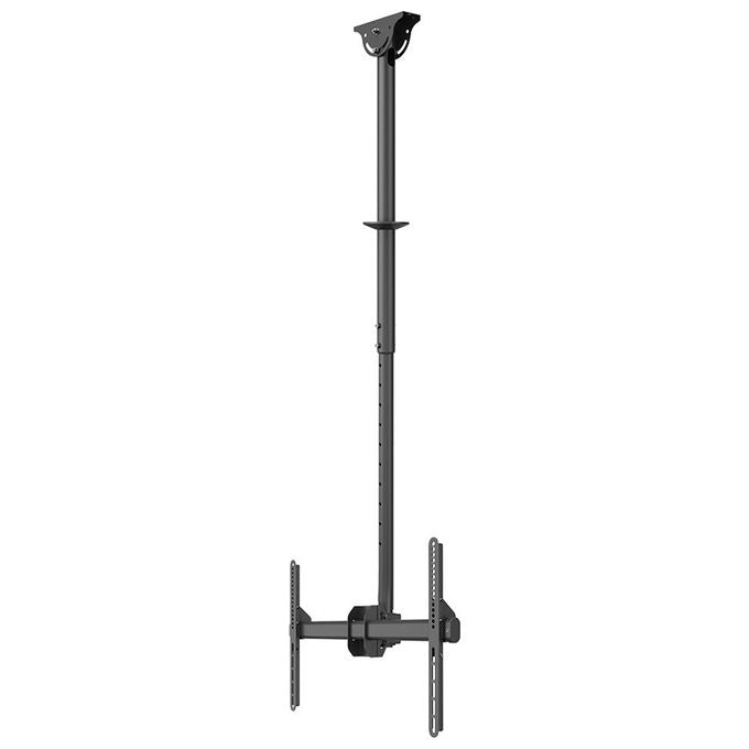 Neomounts Supporto TV a Soffitto 37-70'' Inclinabile Girevole Nero