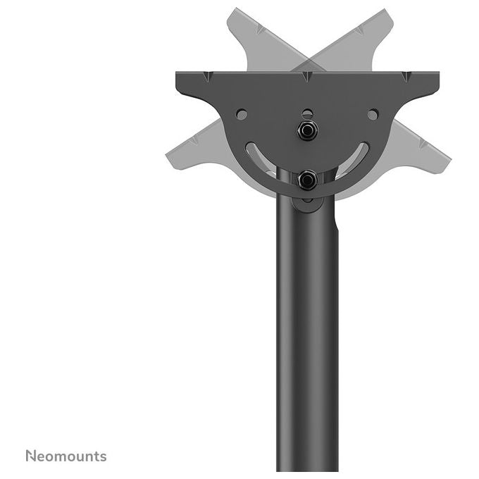 Neomounts Supporto TV a Soffitto 37-70'' Inclinabile Girevole Nero