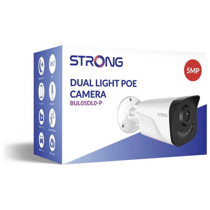 Strong Telecamera di Sorveglianza IP Interno Bullet 5MP BUL05DL0-P