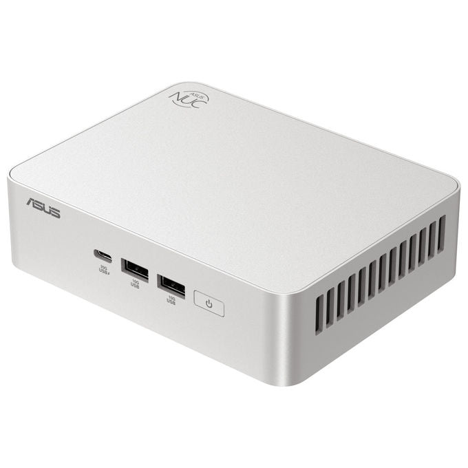 Asus RNUC15CRSU500002 NUC 15 Pro+ Mini PC Barebone Intel Core Ultra 5 225H Wi-Fi 7 DDR5 192 GB colore Bianco