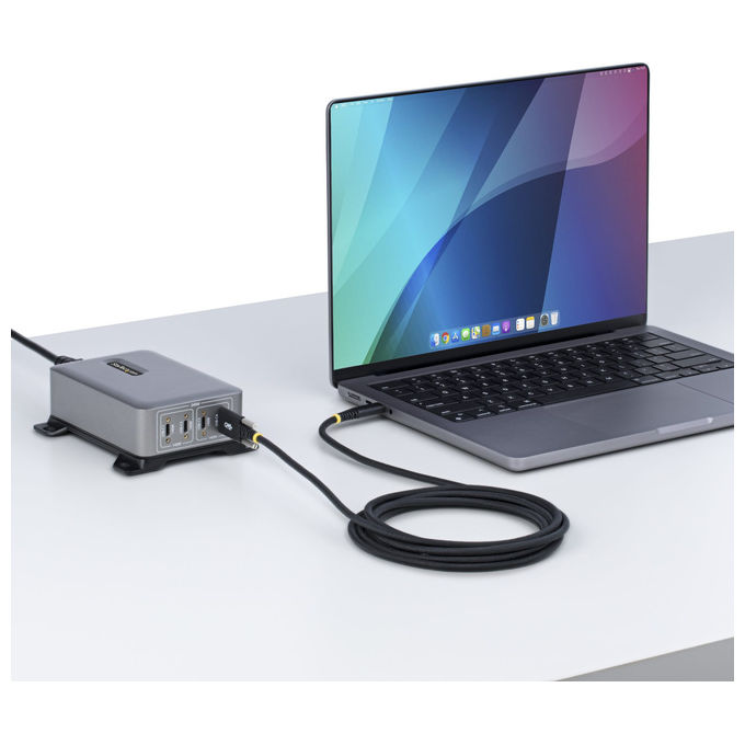 StarTech.com Cavo USB-C 2m Chiusura a Vite Laterale 240W Nero