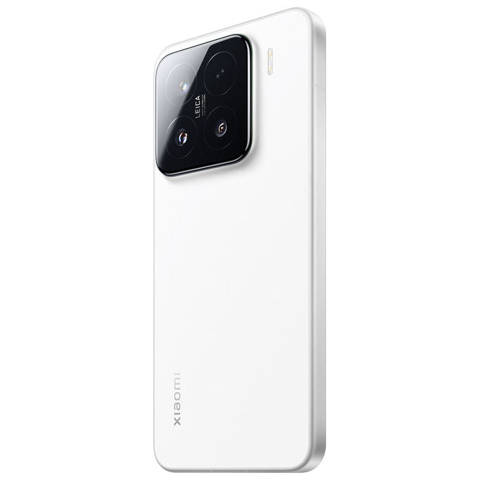 Xiaomi MZB0IU5EU 15 Smartphone 5G Dual SIM 12GB RAM 512GB Display 6.36'' AMOLED Snapdragon 8 Elite Tripla Fotocamera Leica 50MP Batteria 5240mAh colore Bianco