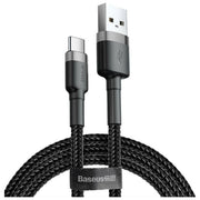 Baseus CATKLF-AG1 Cafule Cavo USB-A USB-C 2.0 Quick Charge 3.0 3A 0.5 m colore Grigio Nero