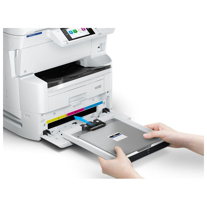 Epson WorkForce Pro EM-C8100RDWF, Stampante Multifunzione A3 a Colori, Wi-Fi