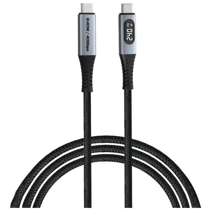 Verbatim Cavo USB4 Gen 2x2 1.2 m USB-C 240W Nero