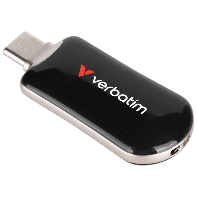 Verbatim Chiavetta USB 128GB USB Tipo-C 3.2 Gen 1 Nera