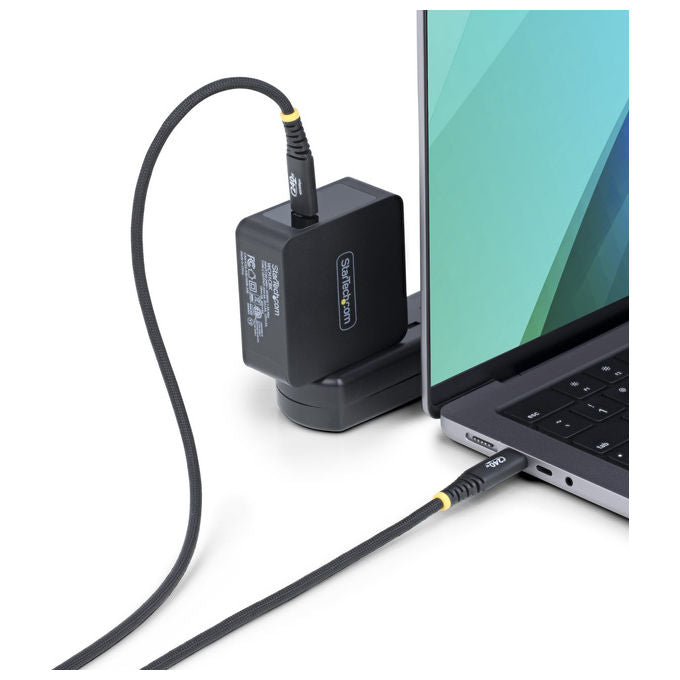 StarTech.com, Cavo USB-C, 2m, USB 2.0, PD EPR 240W, Nero