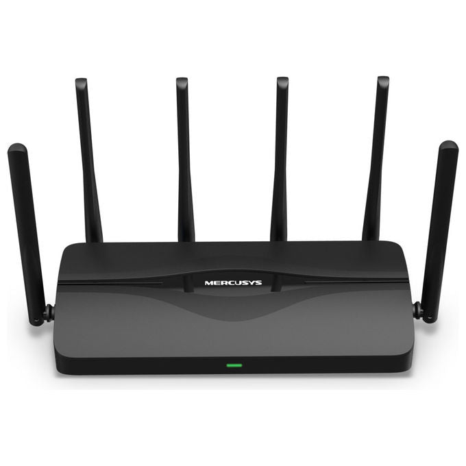Mercusys Router Wi-Fi 7 Tri-Band BE9300 Ethernet 2.5 Gigabit Nero