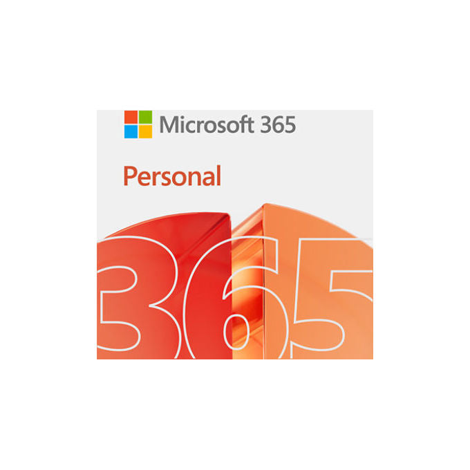 Microsoft, Office 365 Personal, Suite Office, 1 Licenza, Multilingua, 1 Anno