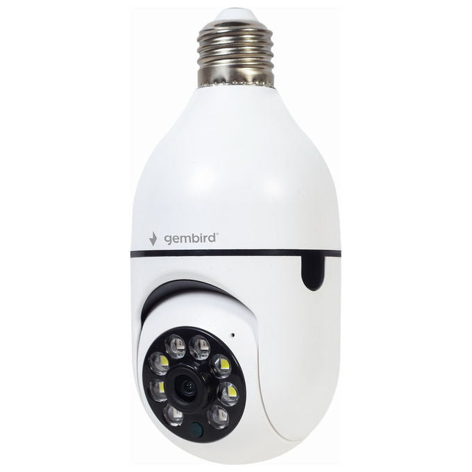 Gembird Telecamera WiFi Rotante E27 1080p Smart per Interni