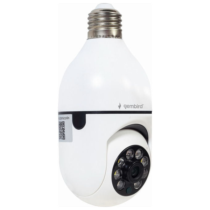 Gembird Telecamera WiFi Rotante E27 1080p Smart per Interni