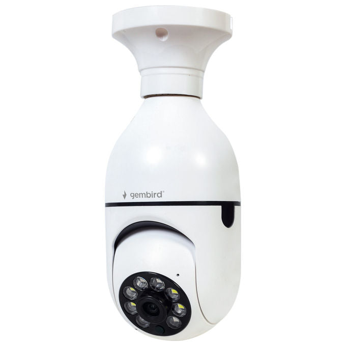 Gembird Telecamera WiFi Rotante E27 1080p Smart per Interni