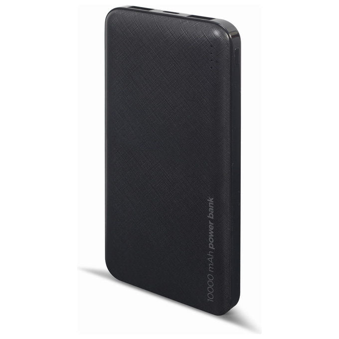 Gembird Power Bank 10000 mAh 2 USB Nero
