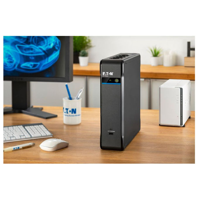 Eaton, Gruppo di Continuita', UPS Standby, 1.7 kVA, 1040 W, 8 Prese AC, Nero