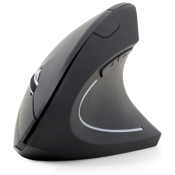 Gembird Mouse Verticale Ergonomico Wireless 1600 DPI Nero