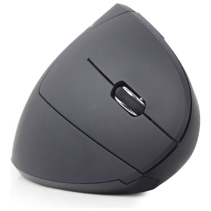 Gembird Mouse Verticale Ergonomico Wireless 1600 DPI Nero