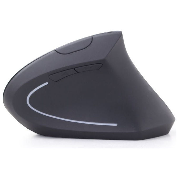 Gembird Mouse Verticale Ergonomico Wireless 1600 DPI Nero