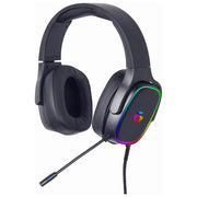 Gembird, Cuffie Gaming 7.1 Surround, Retroilluminazione RGB, USB, Nero