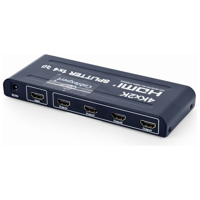 Gembird Ripartitore Video HDMI 4 Porte Supporto 3D Nero