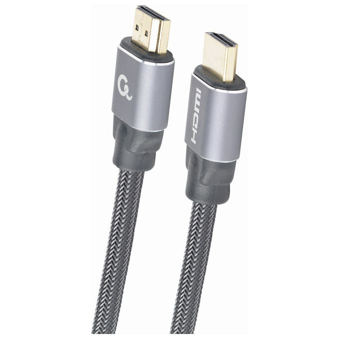Gembird Cavo HDMI 10m Alta Velocita' con Ethernet Grigio CCBP-HDMI-10M