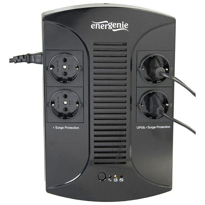 EnerGenie Gruppo di Continuita' UPS 650 VA Linea Interattiva EG-UPS-001