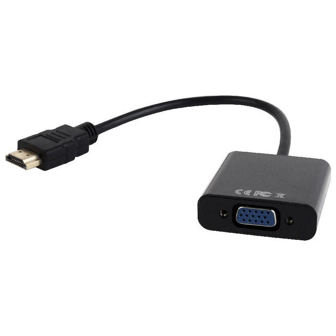 Gembird Adattatore Video HDMI a VGA 0.15 m Nero