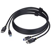 StarTech.com Cavo KVM DisplayPort USB 5Gbps 1.8m DP 1.2 4K 60Hz
