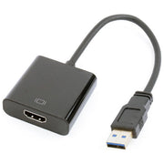 Gembird, Adattatore Grafico USB 3.0 a HDMI, 1920x1080 Pixel, Nero