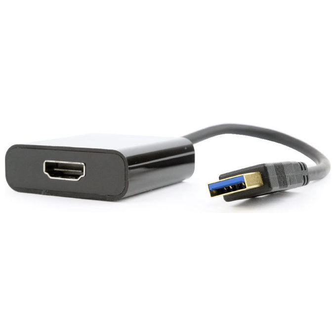 Gembird, Adattatore Grafico USB 3.0 a HDMI, 1920x1080 Pixel, Nero
