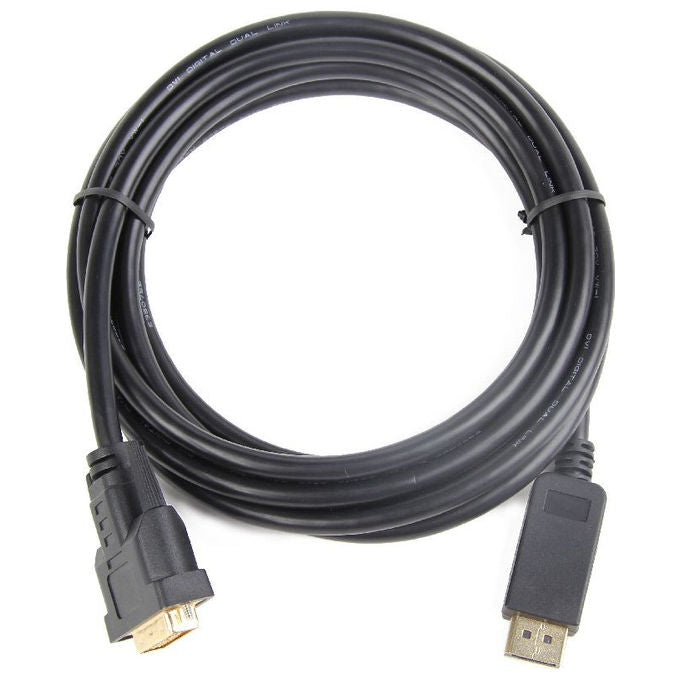 Gembird Cavo Adattatore Video 1.8 m DisplayPort DVI Nero