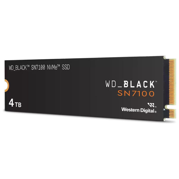 Western Digital SSD 4 TB M.2 PCIe 4.0 NVMe Black SN7100