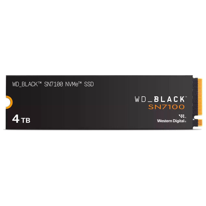 Western Digital SSD 4 TB M.2 PCIe 4.0 NVMe Black SN7100