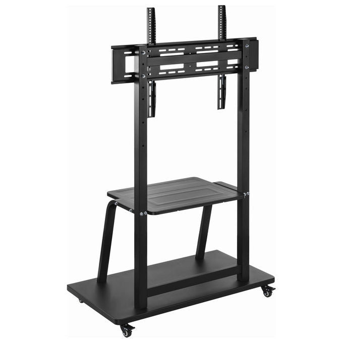 Gembird TVS-100F-01 Supporto TV da Pavimento Mobile 37'' 100'' VESA 800x600 150 Kg 4 Ruote colore Nero