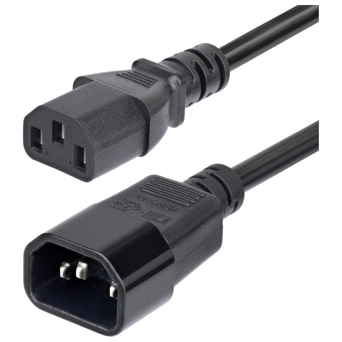 StarTech.com Cavo Prolunga Alimentazione 45m C14 a C13 10A 250V KEMA-KEUR
