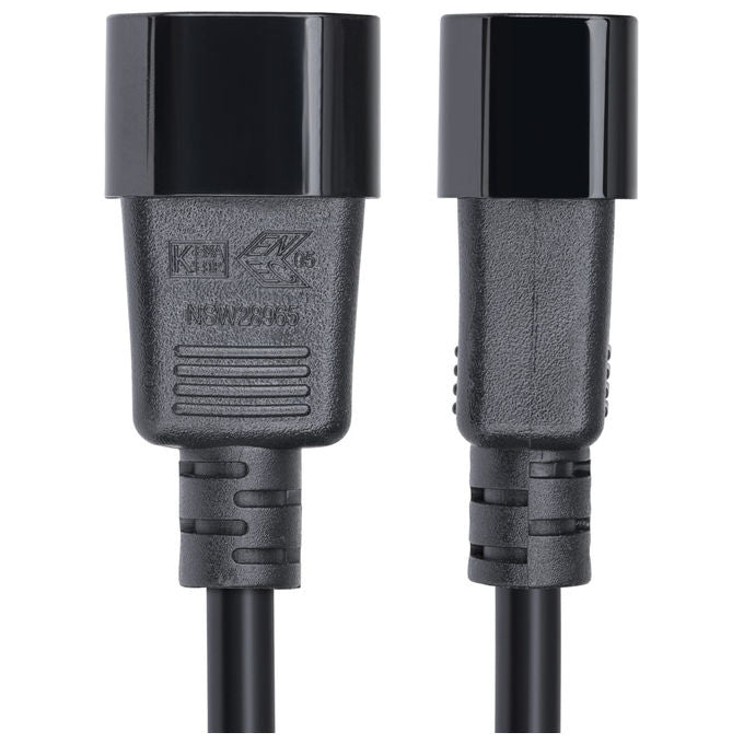 StarTech.com Cavo Prolunga Alimentazione 45m C14 a C13 10A 250V KEMA-KEUR
