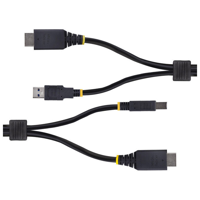 StarTech.com Cavo KVM HDMI USB 5Gbps 1.8m 4K 60Hz