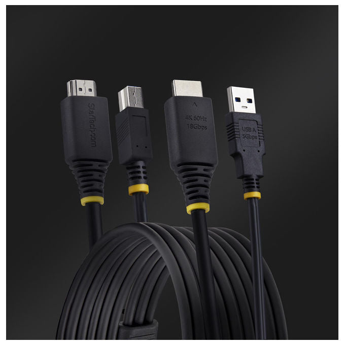 StarTech.com Cavo KVM HDMI USB 5Gbps 1.8m 4K 60Hz