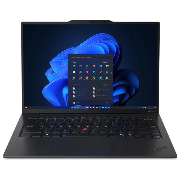 Lenovo 21NX006XIX ThinkPad X1 Carbon Gen 13 Aura Edition Intel Core Ultra 7 14 pollici 2.8K Touch 32 GB RAM 1 TB SSD Windows 11 Pro colore Nero