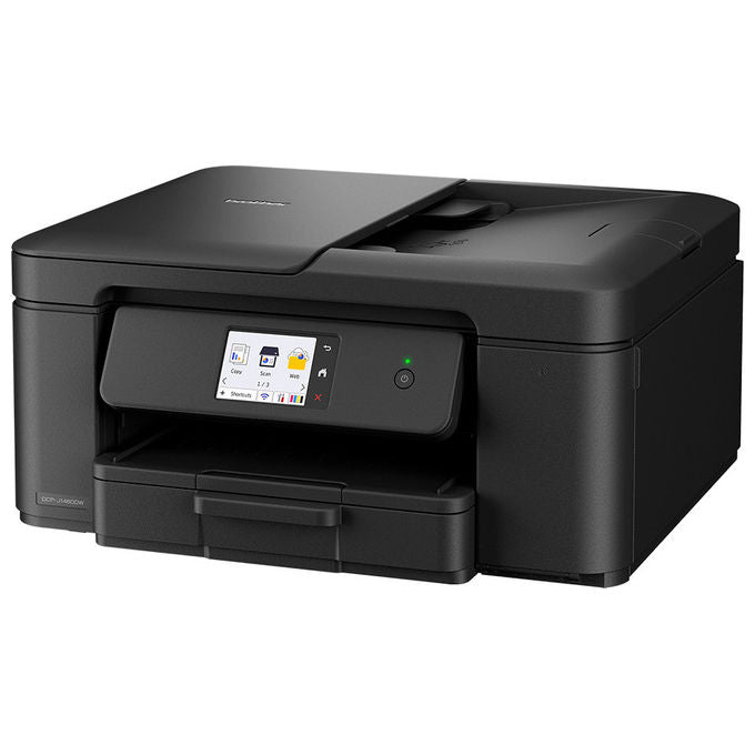 Brother DCPJ1460DWRE1 Stampante Multifunzione Inkjet 3 in 1 a Colori 16 ppm Duplex ADF 20 fogli Cassetto 150 fogli Wi-Fi USB colore Bianco