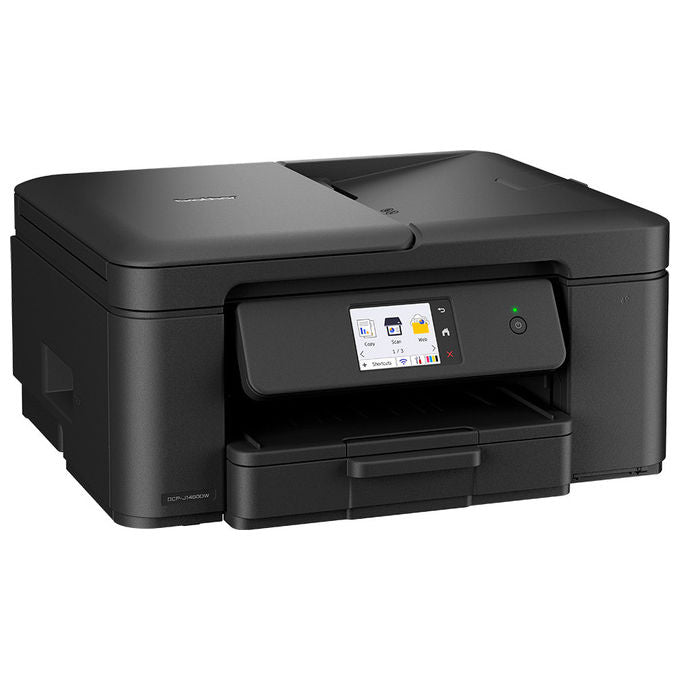 Brother DCPJ1460DWRE1 Stampante Multifunzione Inkjet 3 in 1 a Colori 16 ppm Duplex ADF 20 fogli Cassetto 150 fogli Wi-Fi USB colore Bianco