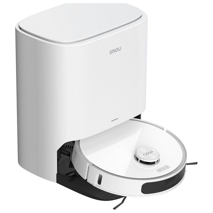 Imou, Robot Aspirapolvere RV3, Auto-Svuotamento Serbatoio Acqua, Bianco