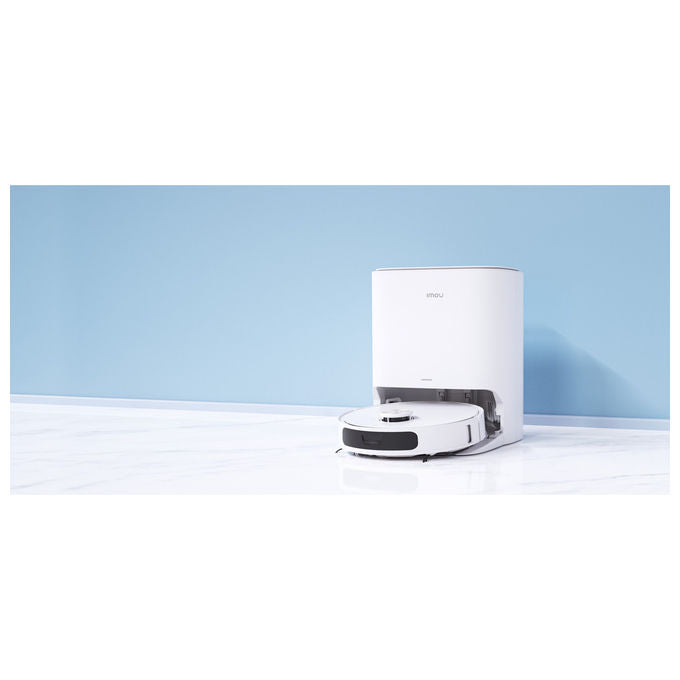 Imou, Robot Aspirapolvere RV3, Auto-Svuotamento Serbatoio Acqua, Bianco