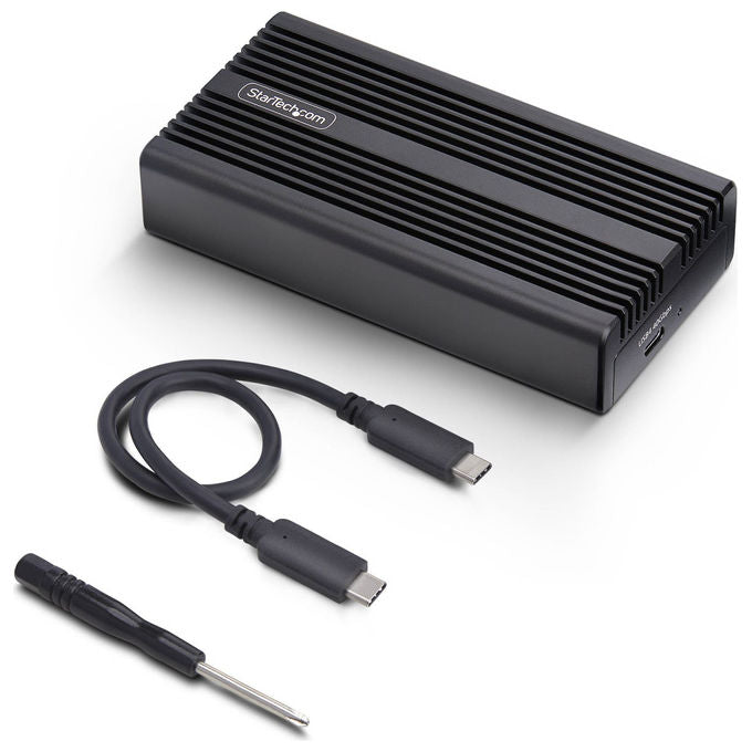 StarTech.com, Alloggiamento M.2 NVMe USB4, Custodia SSD, Alluminio