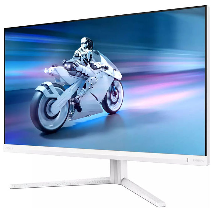 Philips 27M2N5901A Evnia 5000 Monitor Gaming 27'' 4K Ultra HD Fast IPS 320Hz 1ms AMD FreeSync colore Bianco