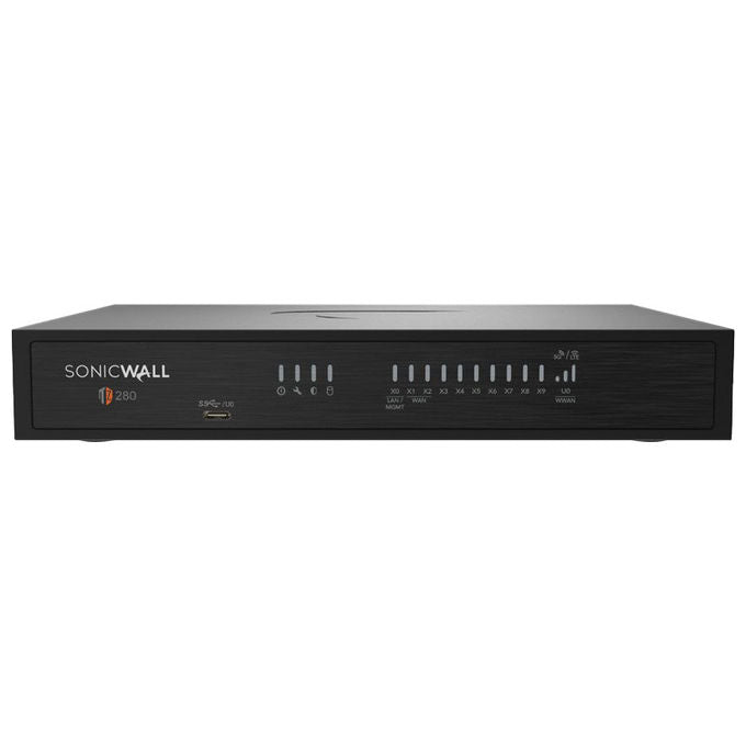 SonicWall Firewall TZ280 8 Porte LAN 2 Slot SFP